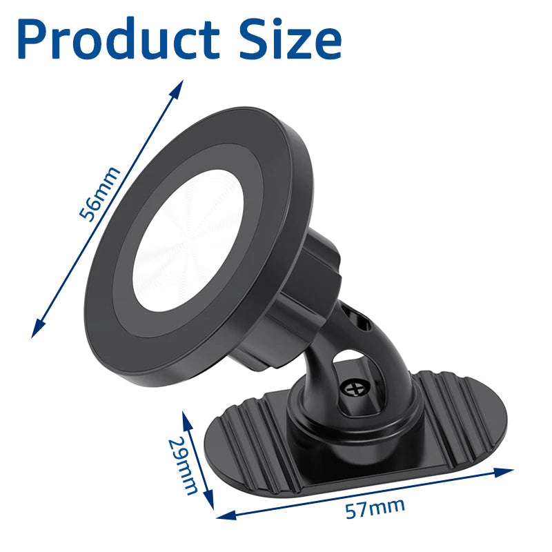 360° Strong Magnetic Car Phone Holder – Hands Free Driving Mount