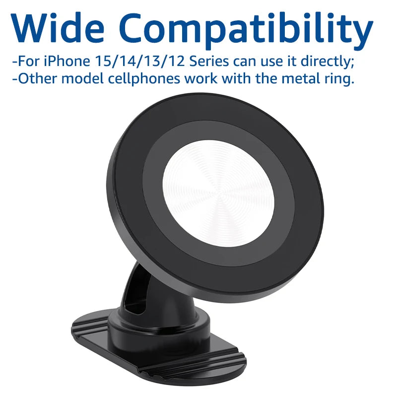 360° Strong Magnetic Car Phone Holder – Hands Free Driving Mount