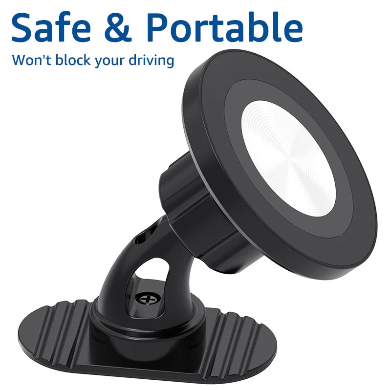 360° Strong Magnetic Car Phone Holder – Hands Free Driving Mount